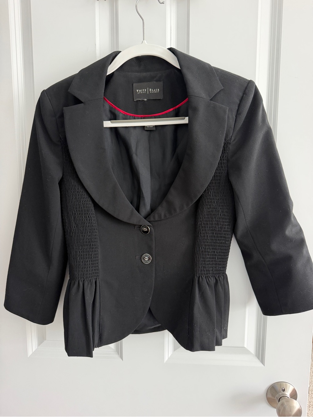 White House Black Market Women's Black Tailored Blazer